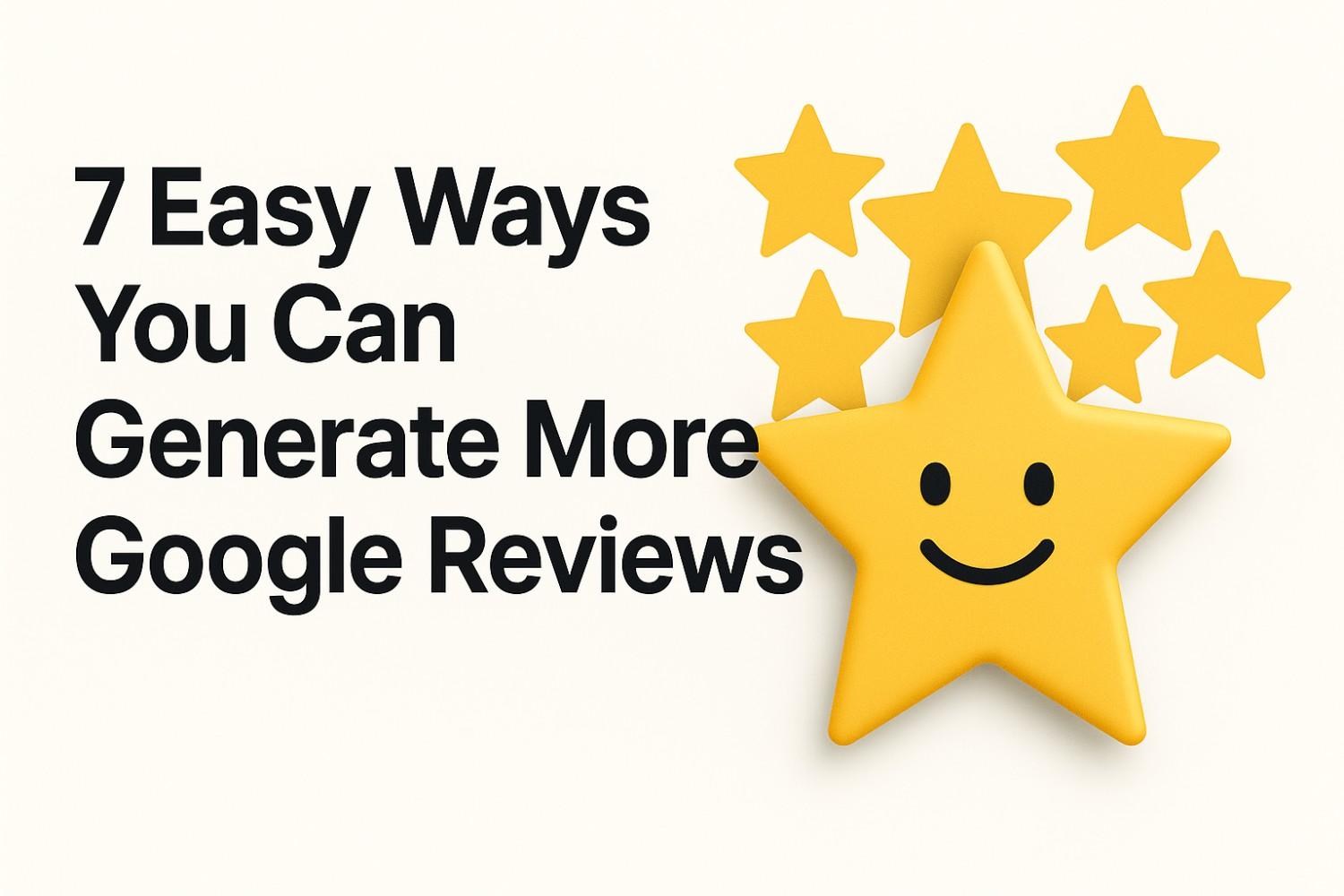 Generate More Google Reviews