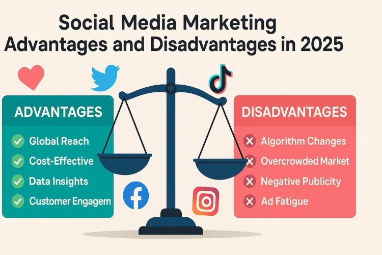 Social media marketing advantages and disadvantages
